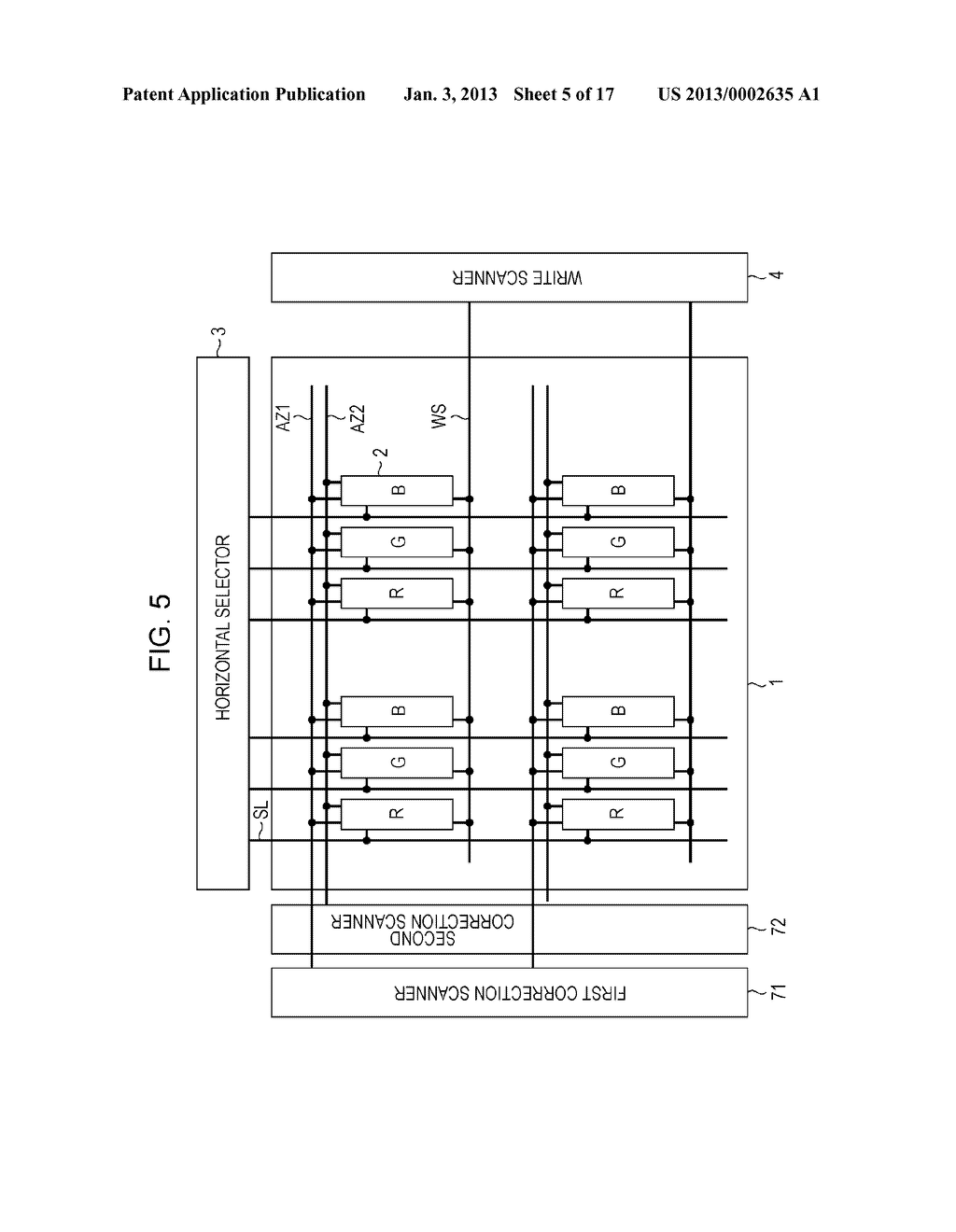 DISPLAY DEVICE, DISPLAY DEVICE DRIVING METHOD, AND ELECTRONIC APPARATUS - diagram, schematic, and image 06