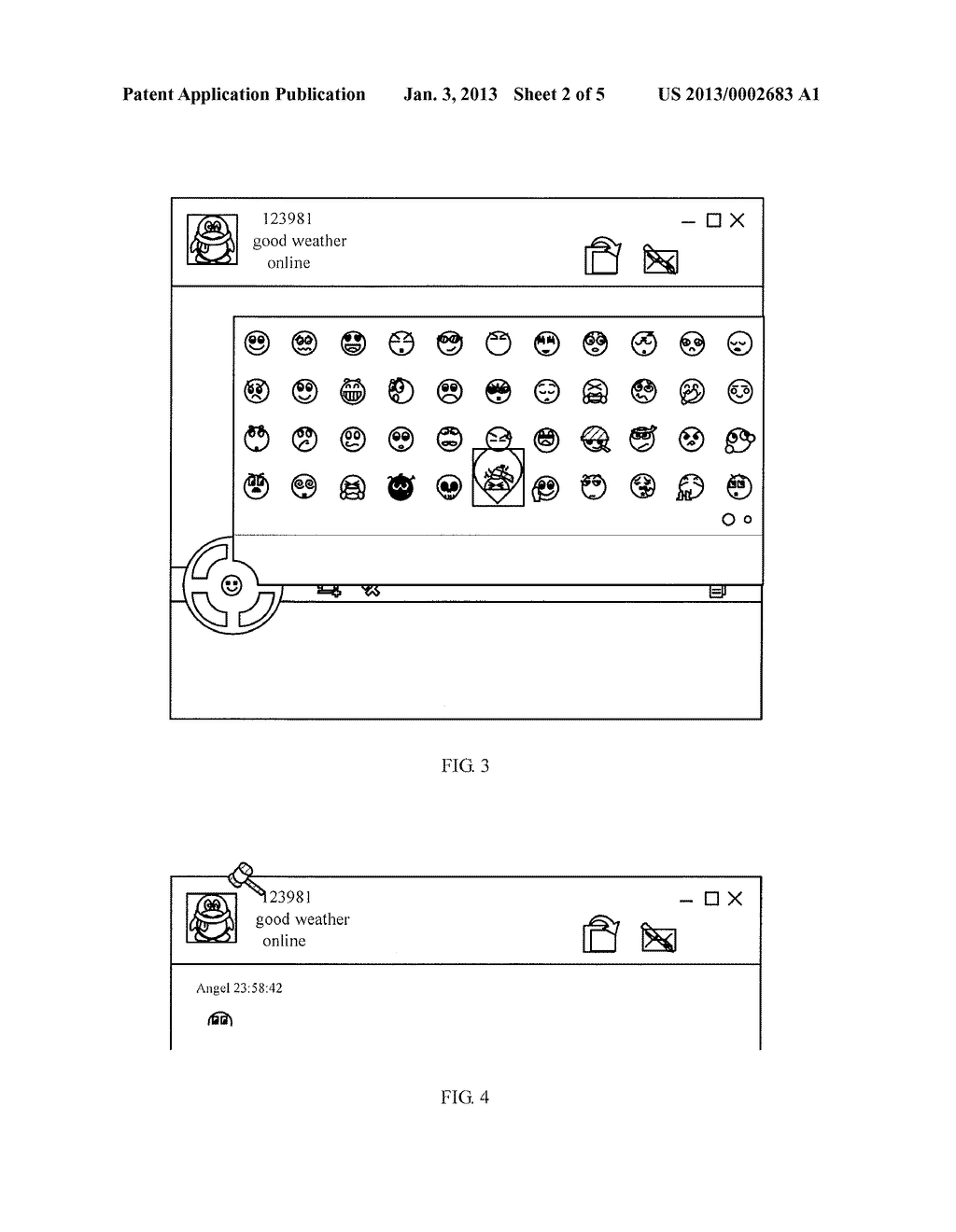 METHOD, APPARATUS AND CLIENT DEVICE FOR DISPLAYING EXPRESSION INFORMATION - diagram, schematic, and image 03