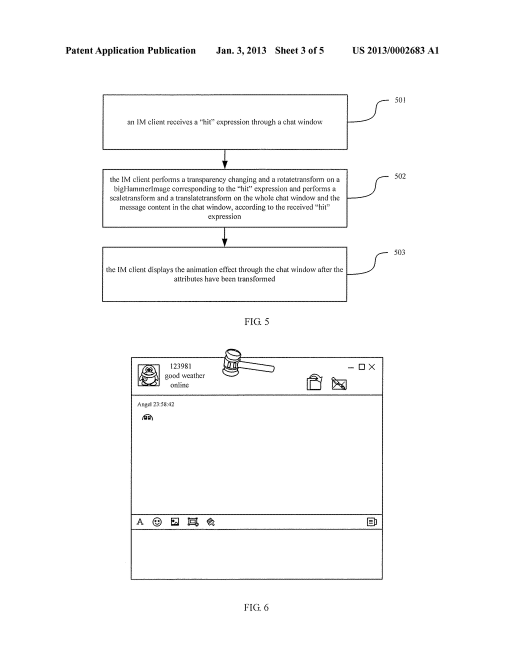 METHOD, APPARATUS AND CLIENT DEVICE FOR DISPLAYING EXPRESSION INFORMATION - diagram, schematic, and image 04