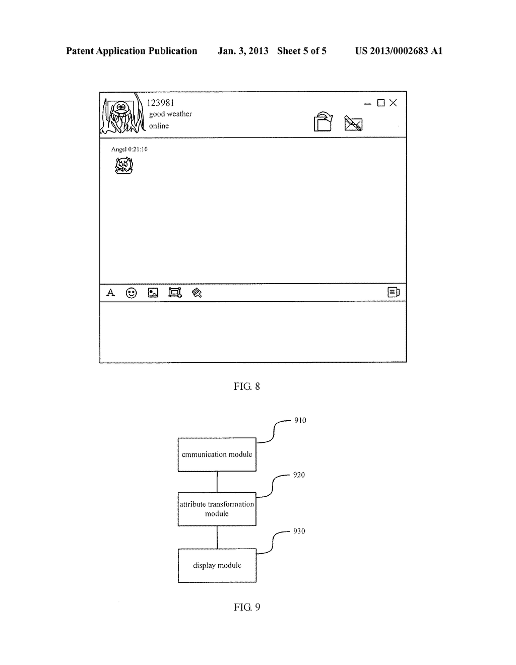 METHOD, APPARATUS AND CLIENT DEVICE FOR DISPLAYING EXPRESSION INFORMATION - diagram, schematic, and image 06
