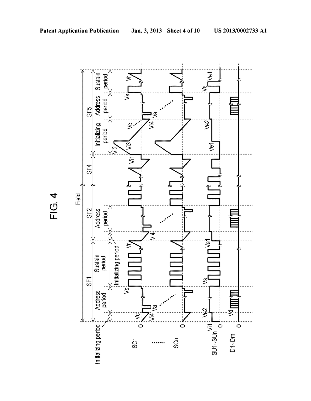 PLASMA DISPLAY DEVICE DRIVING METHOD, PLASMA DISPLAY DEVICE, AND PLASMA     DISPLAY SYSTEM - diagram, schematic, and image 05