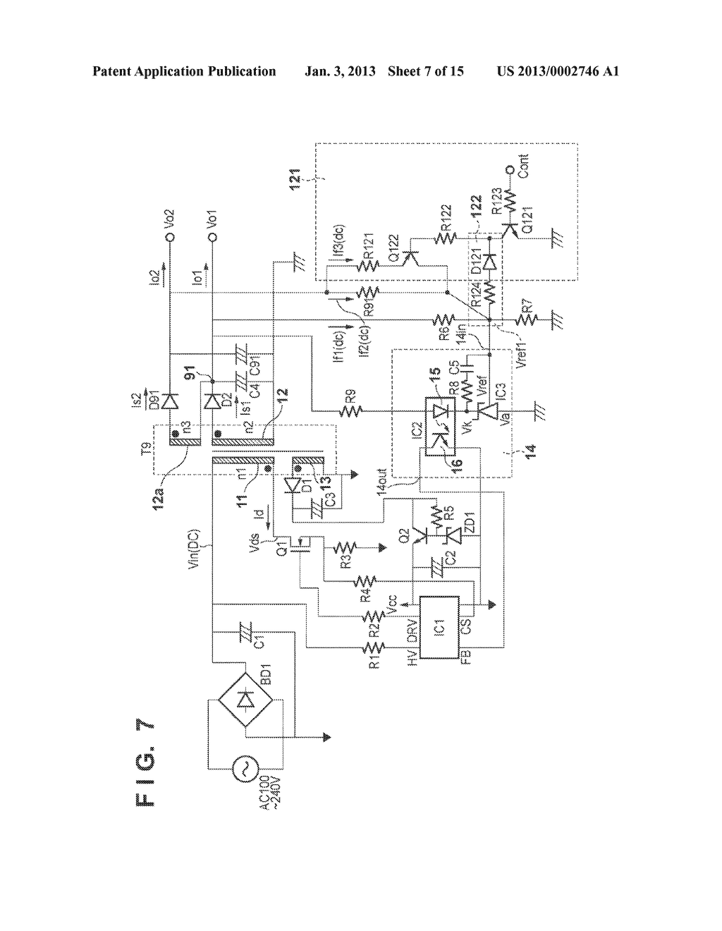 POWER SUPPLY APPARATUS AND PRINTING APPARATUS - diagram, schematic, and image 08