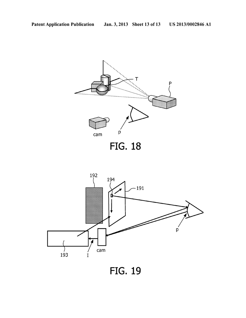 SYSTEM AND METHOD FOR TRACKING THE POINT OF GAZE OF AN OBSERVER - diagram, schematic, and image 14