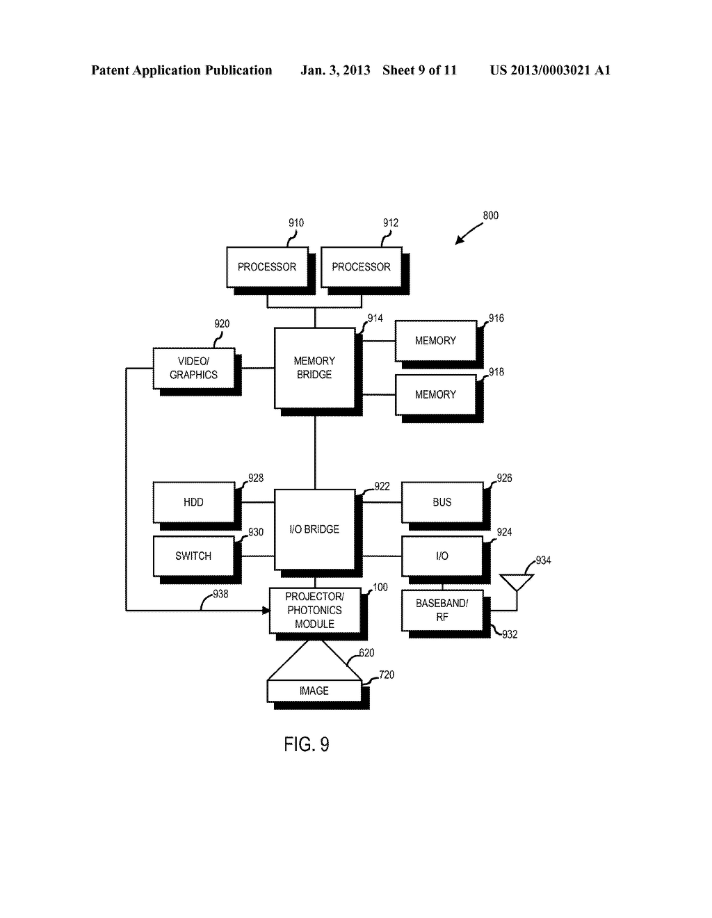 Beam Combiner for Scanned Beam Display or the Like - diagram, schematic, and image 10