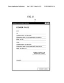 FACSIMILE CONTROL, INFORMATION PROCESSING APPARATUS AND FACSIMILE SYSTEM diagram and image