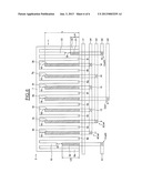 INTEGRATED CAPACITIVE DEVICE AND INTEGRATED ANALOG DIGITAL CONVERTER     COMPRISING SUCH A DEVICE diagram and image