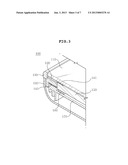 SUPPORT STRUCTURE OF TOUCH PANEL diagram and image