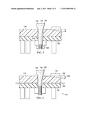 CONICAL HEADED FASTENER FOR A PRINTED WIRING BOARD ASSEMBLY diagram and image