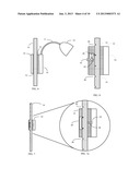 VERTICALLY ADJUSTABLE CUBICLE LAMP diagram and image