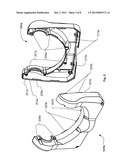 Illumination Device With Interlocked Yoke Shell Parts diagram and image