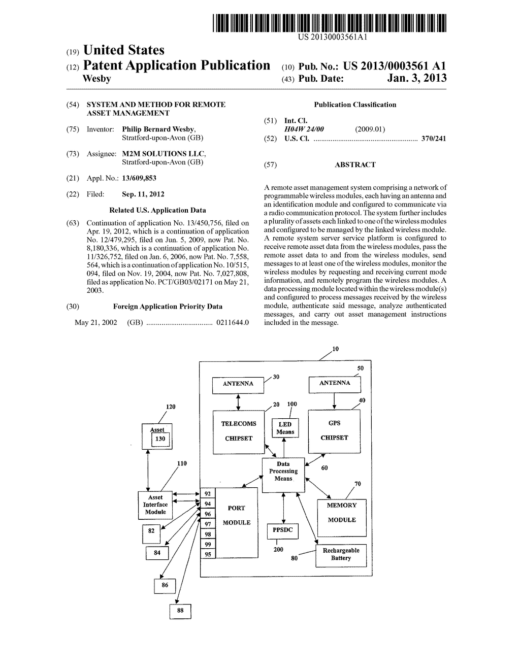 System and Method for Remote Asset Management - diagram, schematic, and image 01