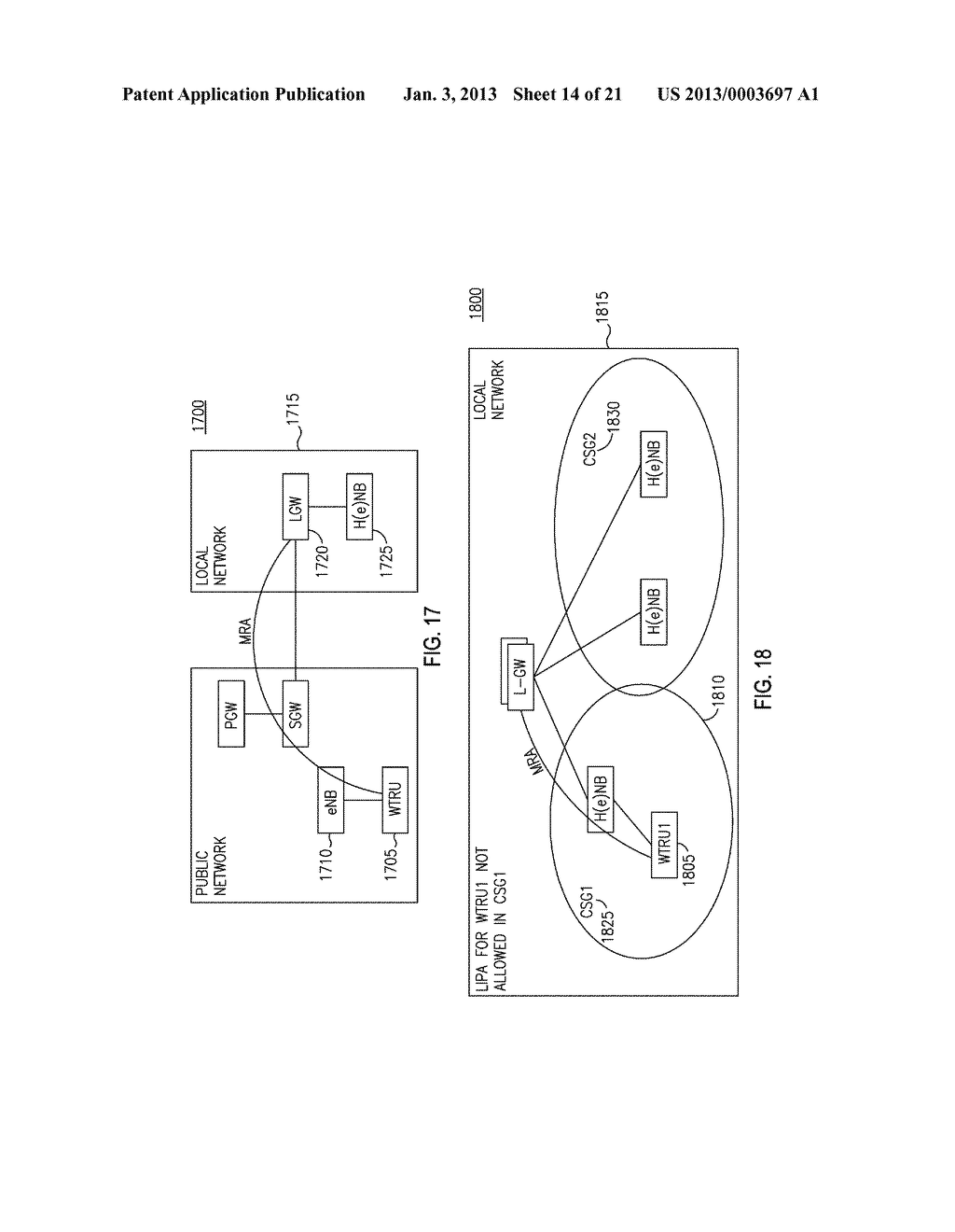 METHOD AND APPARATUS FOR SUPPORTING LOCAL IP ACCESS AND SELECTED IP     TRAFFIC OFFLOAD - diagram, schematic, and image 15