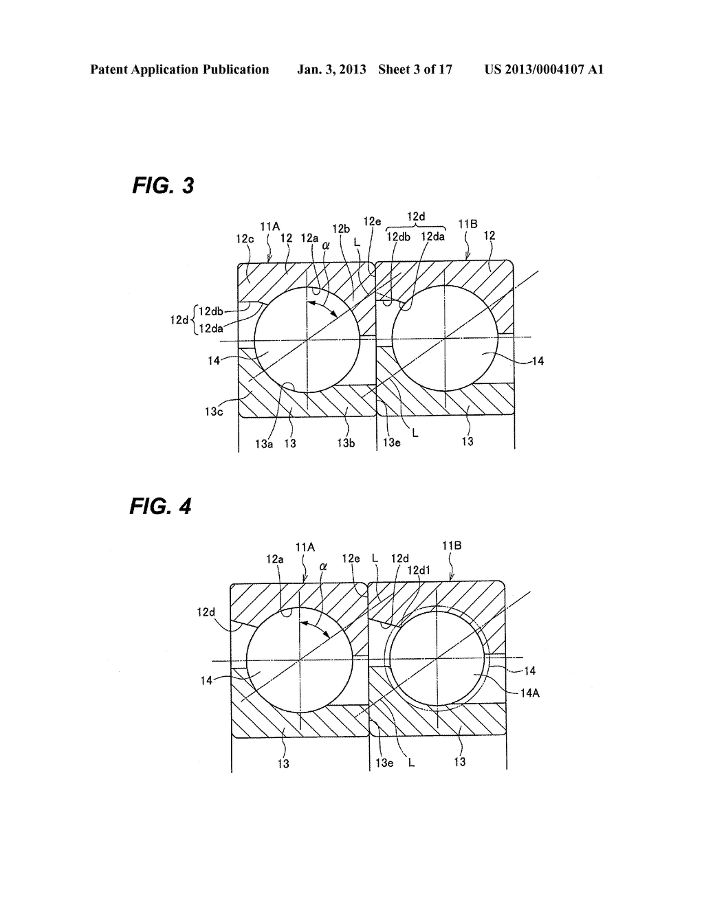 MULTIPLE ROW COMBINATION BALL BEARING - diagram, schematic, and image 04