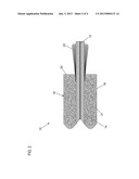 FIBER OPTIC CABLE ASSEMBLY WITH INTEGRAL STRAIN RELIEF diagram and image