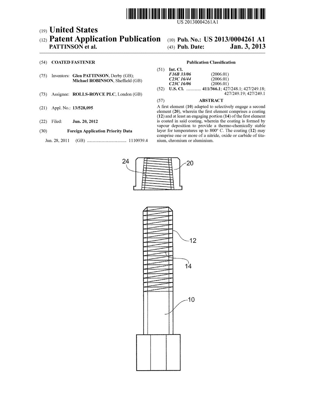 COATED FASTENER - diagram, schematic, and image 01