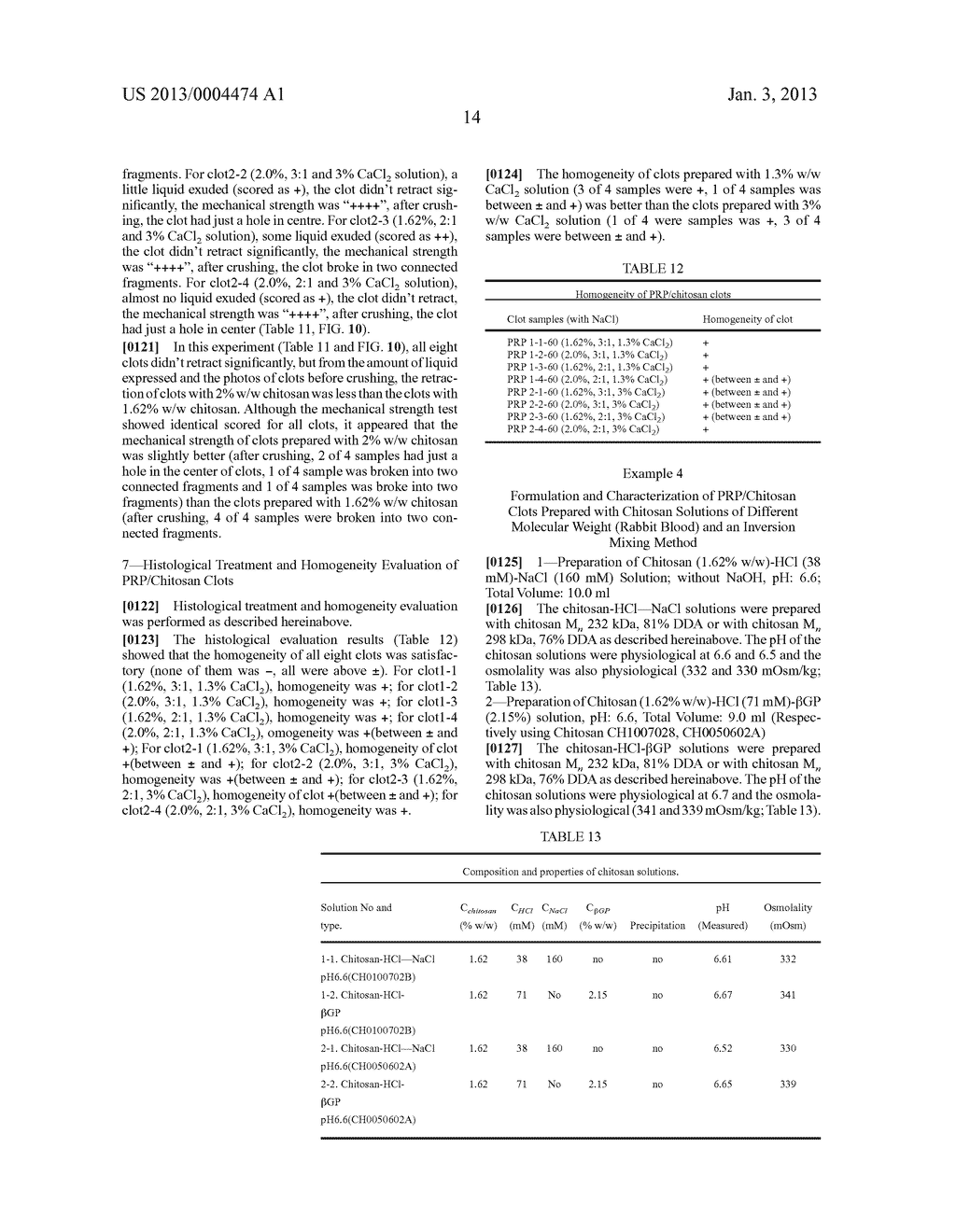 SOLUBLE PHYSIOLOGICAL CHITOSAN FORMULATIONS COMBINED WITH PLATELET-RICH     PLASMA (PRP) FOR TISSUE REPAIR - diagram, schematic, and image 26