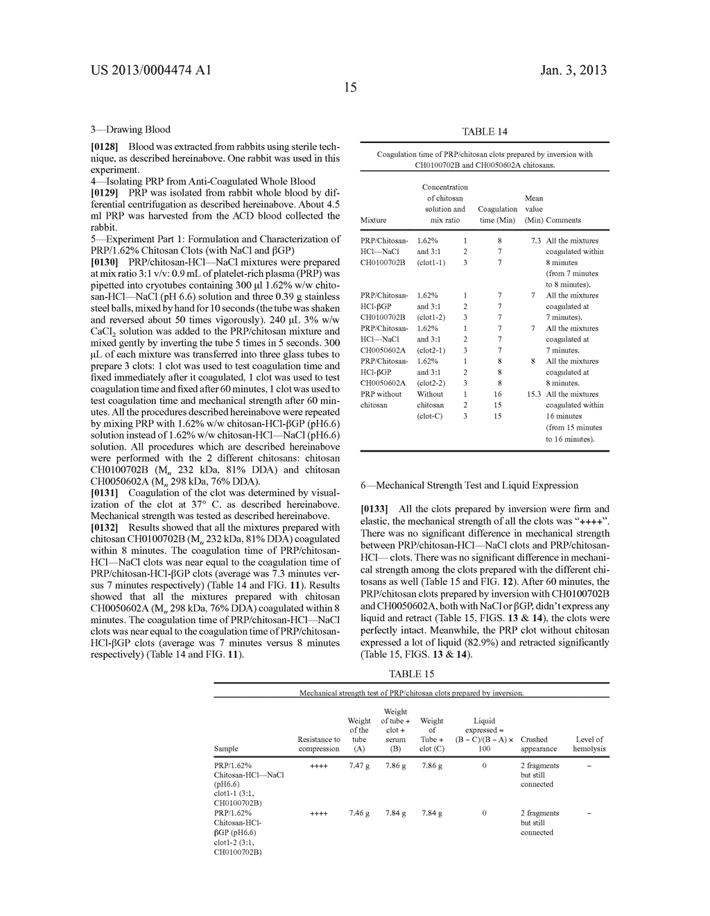 SOLUBLE PHYSIOLOGICAL CHITOSAN FORMULATIONS COMBINED WITH PLATELET-RICH     PLASMA (PRP) FOR TISSUE REPAIR - diagram, schematic, and image 27