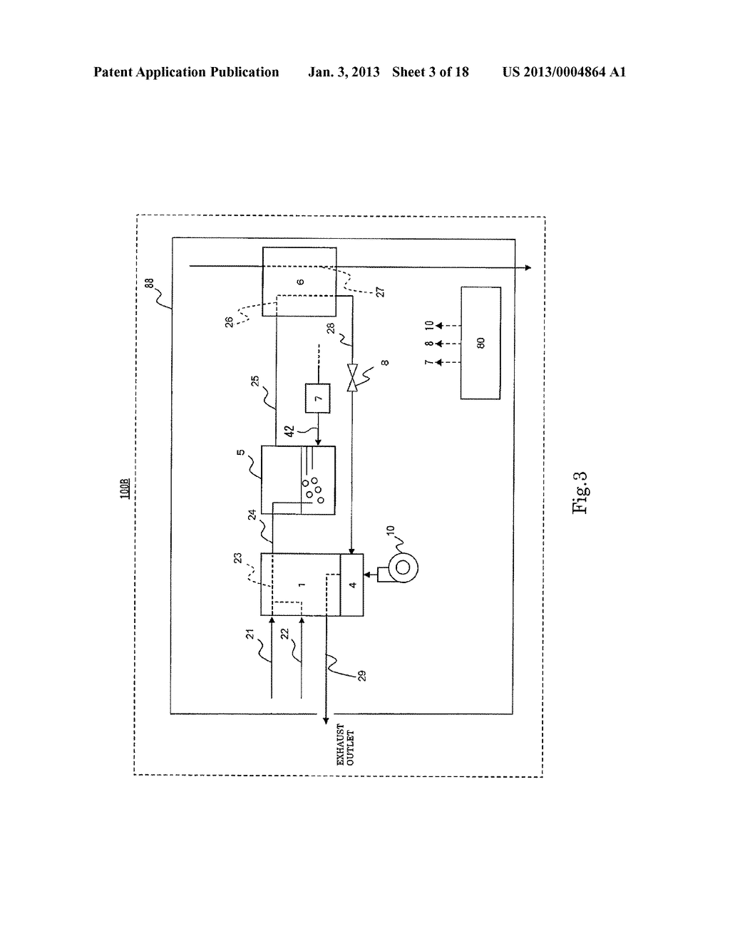 Fuel cell system and method of operating fuel cell system - diagram, schematic, and image 04