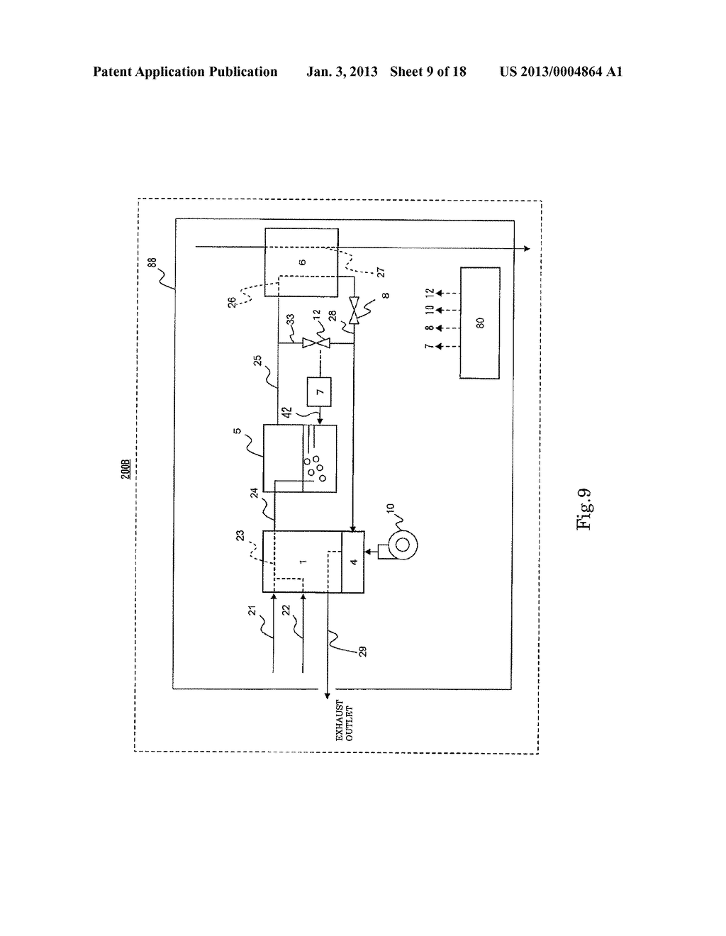 Fuel cell system and method of operating fuel cell system - diagram, schematic, and image 10