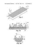 MICROWELL ARRAY ARTICLES AND METHODS OF USE diagram and image