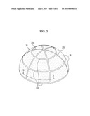 SUBSTRATE TREATING DEVICE USING PLASMA AND MANUFACTURING METHOD OF ORGANIC     LIGHT EMITTING DIODE DISPLAY USING THE SUBSTRATE TREATING DEVICE diagram and image