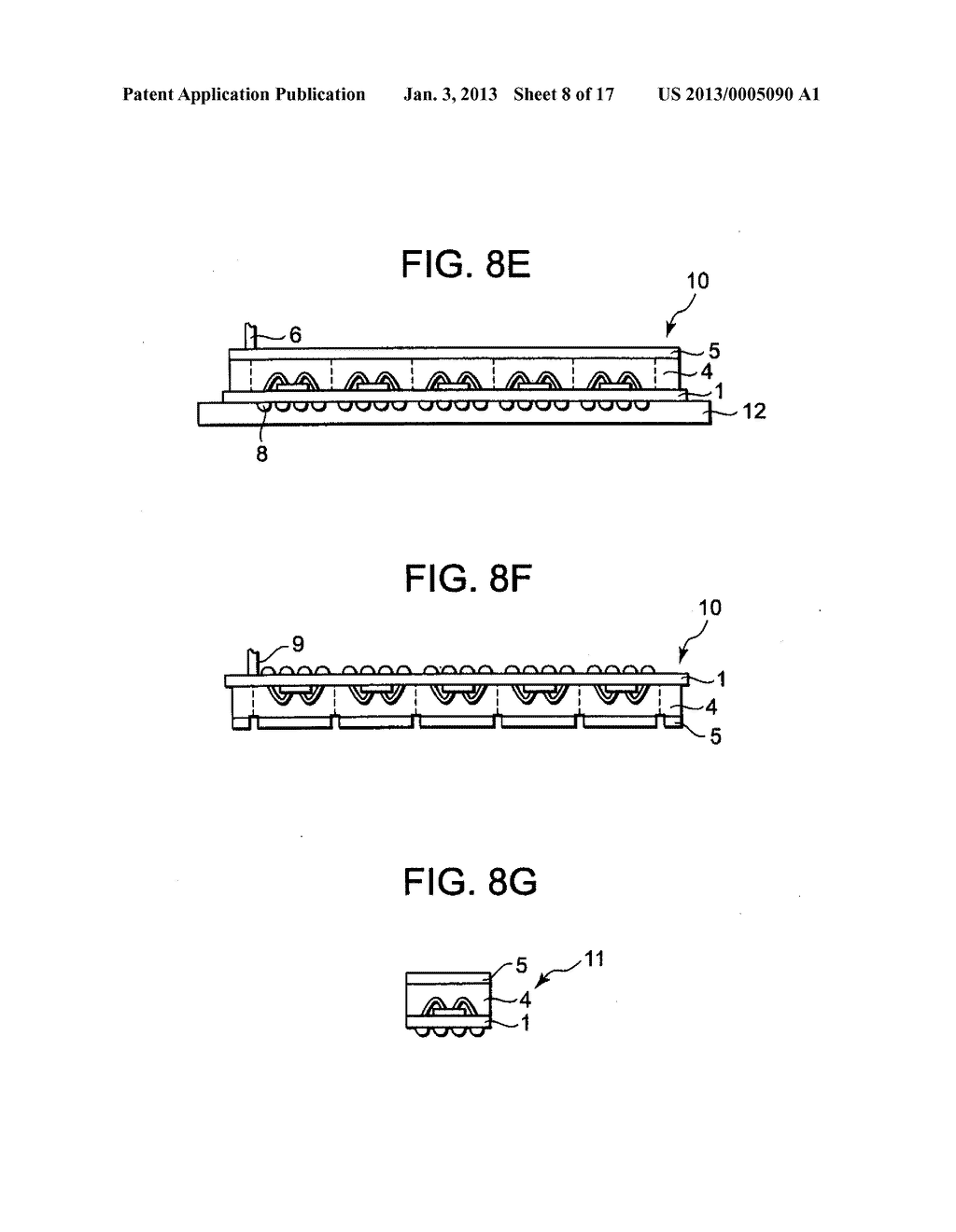 METHOD FOR MANUFACTURING A SEMICONDUCTOR DEVICE HAVING A HEAT SPREADER - diagram, schematic, and image 09