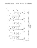 Methods Of Forming An Array Of Memory Cells, Methods Of Forming A     Plurality Of Field Effect Transistors, Methods Of Forming Source/Drain     Regions And Isolation Trenches, And Methods Of Forming A Series Of Spaced     Trenches Into A Substrate diagram and image