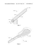 Reinforced Bamboo Lacrosse Shaft diagram and image