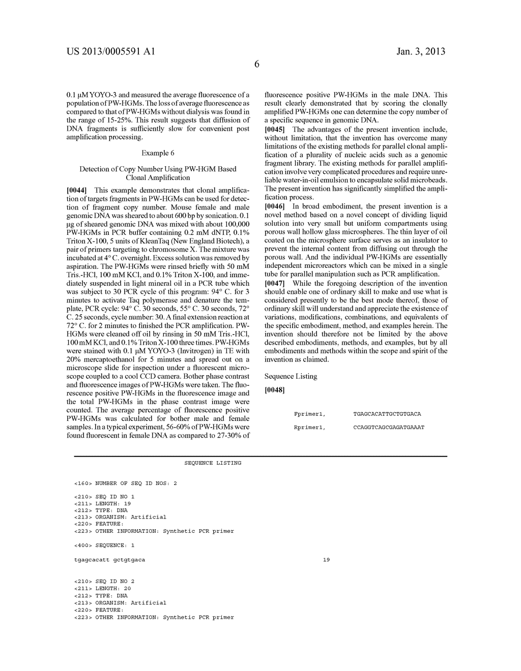 METHOD FOR PARALLEL AMPLIFICATION OF NUCLEIC ACIDS - diagram, schematic, and image 09