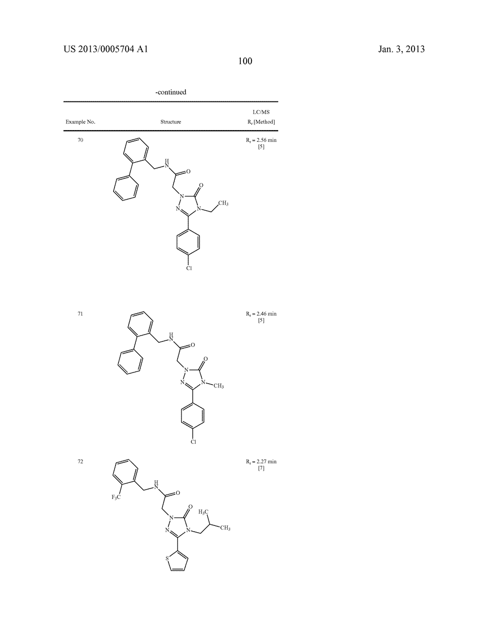 SUBSTITUTED ARYLIMIDAZOLONE AND TRIAZOLONE AS INHIBITORS OF VASOPRESSIN     RECEPTORS - diagram, schematic, and image 101