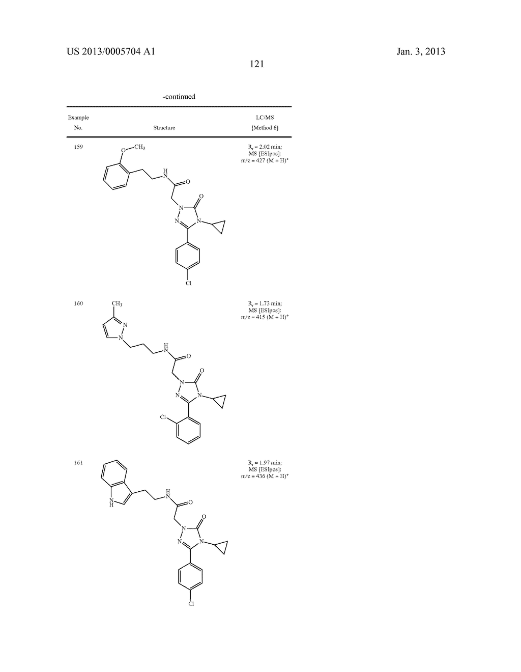 SUBSTITUTED ARYLIMIDAZOLONE AND TRIAZOLONE AS INHIBITORS OF VASOPRESSIN     RECEPTORS - diagram, schematic, and image 122