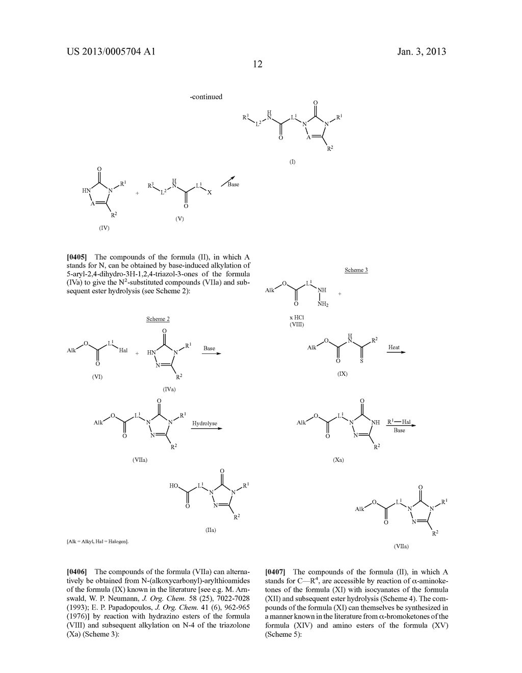 SUBSTITUTED ARYLIMIDAZOLONE AND TRIAZOLONE AS INHIBITORS OF VASOPRESSIN     RECEPTORS - diagram, schematic, and image 13