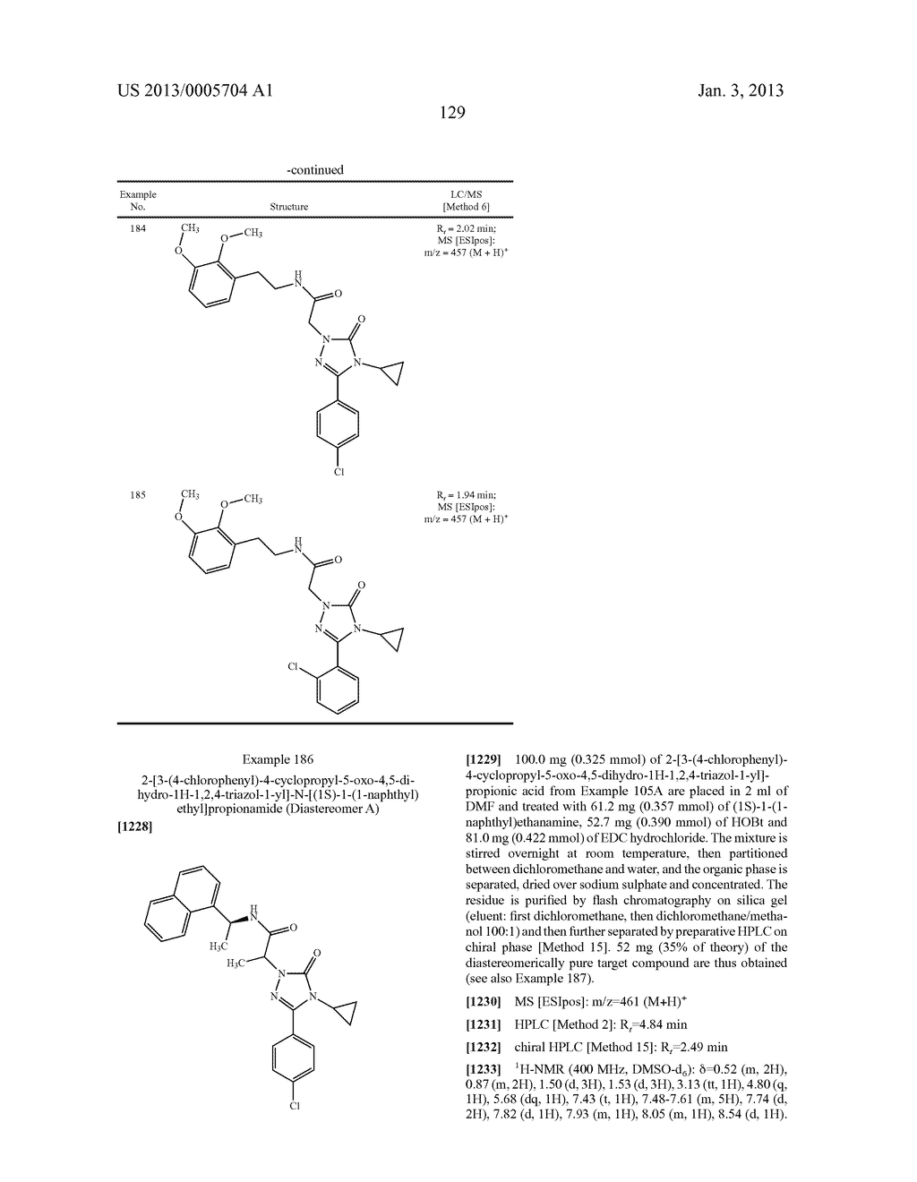 SUBSTITUTED ARYLIMIDAZOLONE AND TRIAZOLONE AS INHIBITORS OF VASOPRESSIN     RECEPTORS - diagram, schematic, and image 130