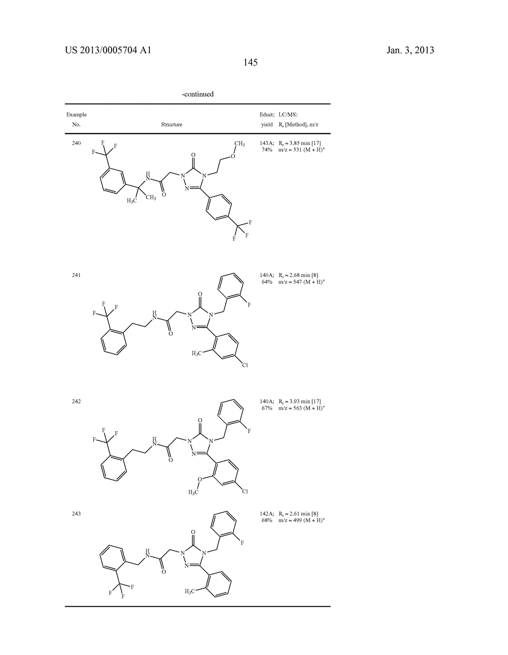 SUBSTITUTED ARYLIMIDAZOLONE AND TRIAZOLONE AS INHIBITORS OF VASOPRESSIN     RECEPTORS - diagram, schematic, and image 146