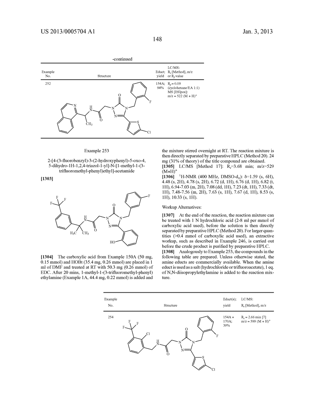 SUBSTITUTED ARYLIMIDAZOLONE AND TRIAZOLONE AS INHIBITORS OF VASOPRESSIN     RECEPTORS - diagram, schematic, and image 149