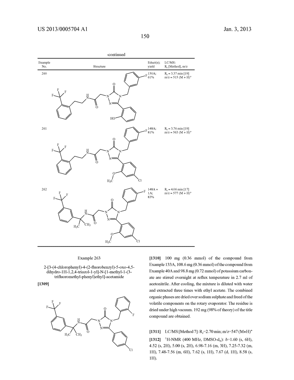 SUBSTITUTED ARYLIMIDAZOLONE AND TRIAZOLONE AS INHIBITORS OF VASOPRESSIN     RECEPTORS - diagram, schematic, and image 151