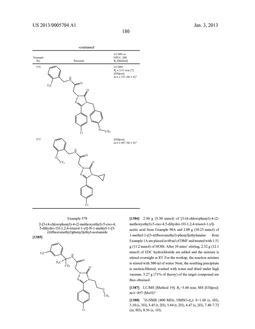SUBSTITUTED ARYLIMIDAZOLONE AND TRIAZOLONE AS INHIBITORS OF VASOPRESSIN     RECEPTORS - diagram, schematic, and image 181