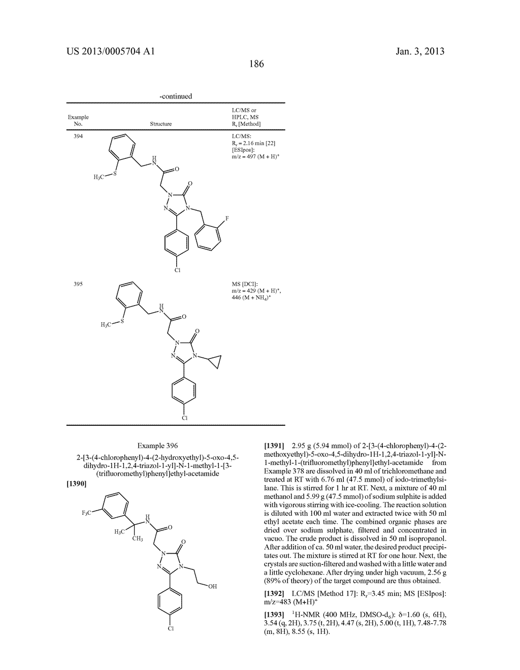 SUBSTITUTED ARYLIMIDAZOLONE AND TRIAZOLONE AS INHIBITORS OF VASOPRESSIN     RECEPTORS - diagram, schematic, and image 187