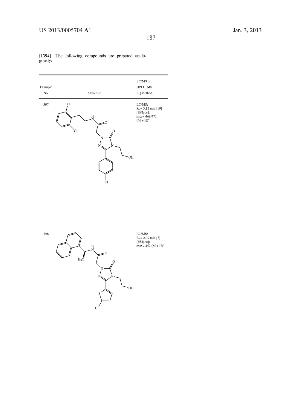 SUBSTITUTED ARYLIMIDAZOLONE AND TRIAZOLONE AS INHIBITORS OF VASOPRESSIN     RECEPTORS - diagram, schematic, and image 188