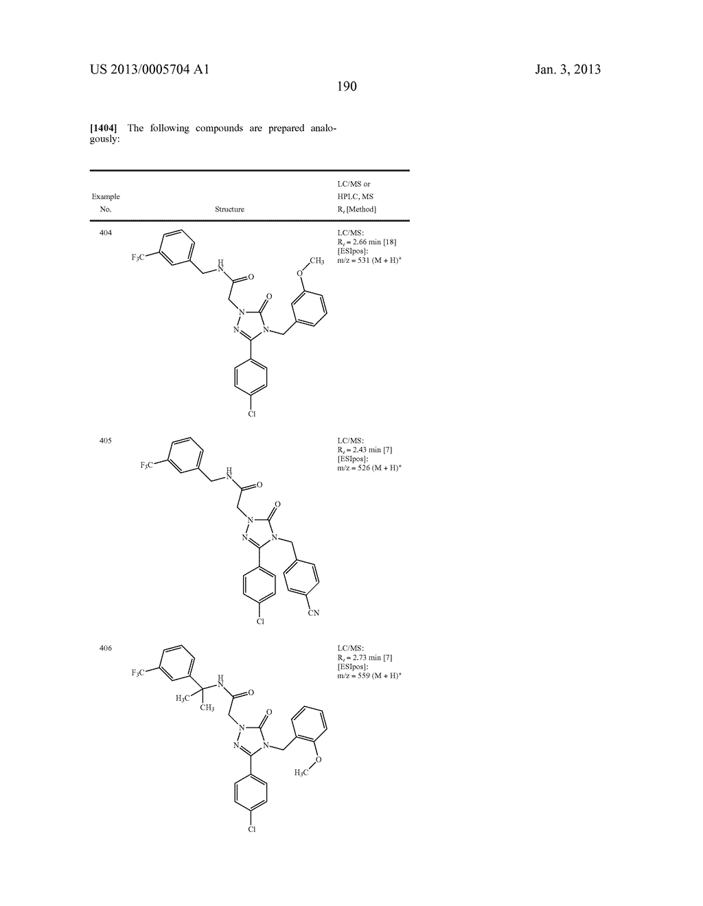 SUBSTITUTED ARYLIMIDAZOLONE AND TRIAZOLONE AS INHIBITORS OF VASOPRESSIN     RECEPTORS - diagram, schematic, and image 191
