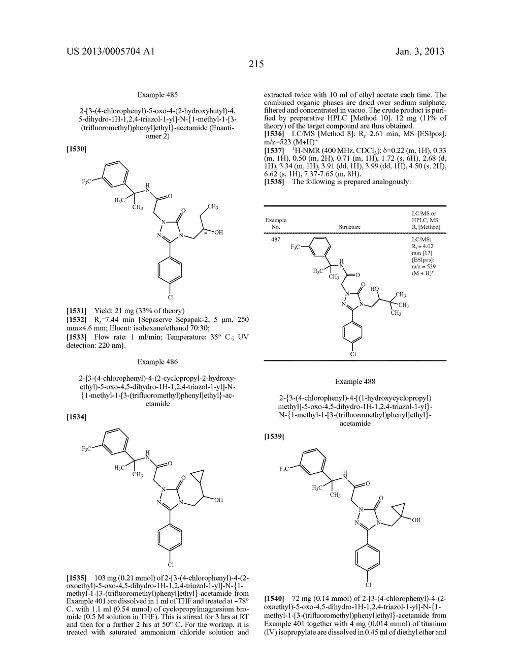 SUBSTITUTED ARYLIMIDAZOLONE AND TRIAZOLONE AS INHIBITORS OF VASOPRESSIN     RECEPTORS - diagram, schematic, and image 216