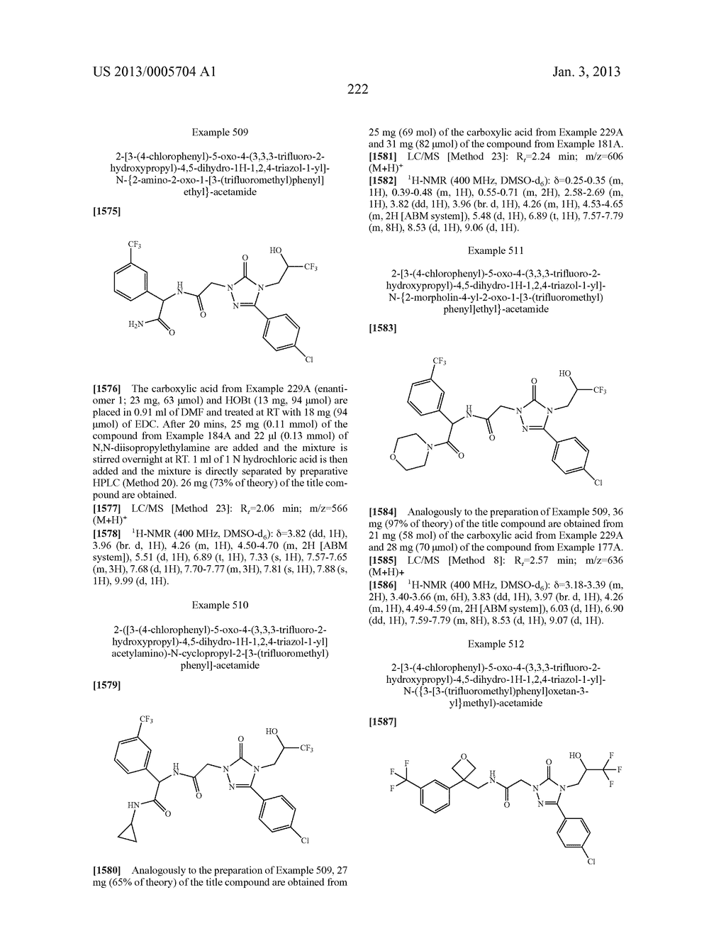 SUBSTITUTED ARYLIMIDAZOLONE AND TRIAZOLONE AS INHIBITORS OF VASOPRESSIN     RECEPTORS - diagram, schematic, and image 223