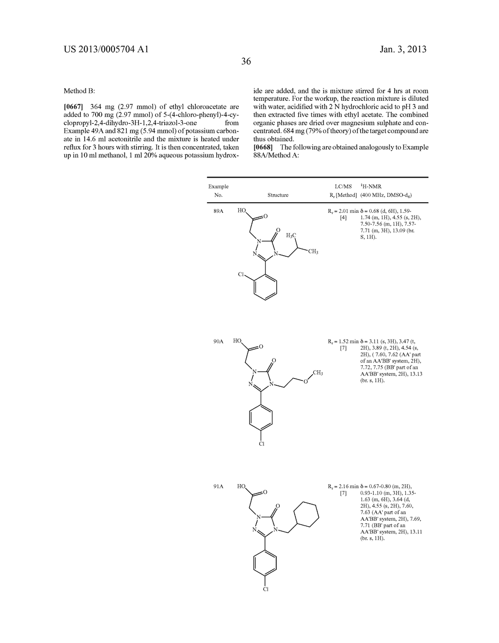 SUBSTITUTED ARYLIMIDAZOLONE AND TRIAZOLONE AS INHIBITORS OF VASOPRESSIN     RECEPTORS - diagram, schematic, and image 37