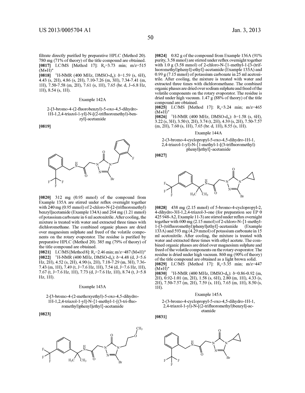 SUBSTITUTED ARYLIMIDAZOLONE AND TRIAZOLONE AS INHIBITORS OF VASOPRESSIN     RECEPTORS - diagram, schematic, and image 51