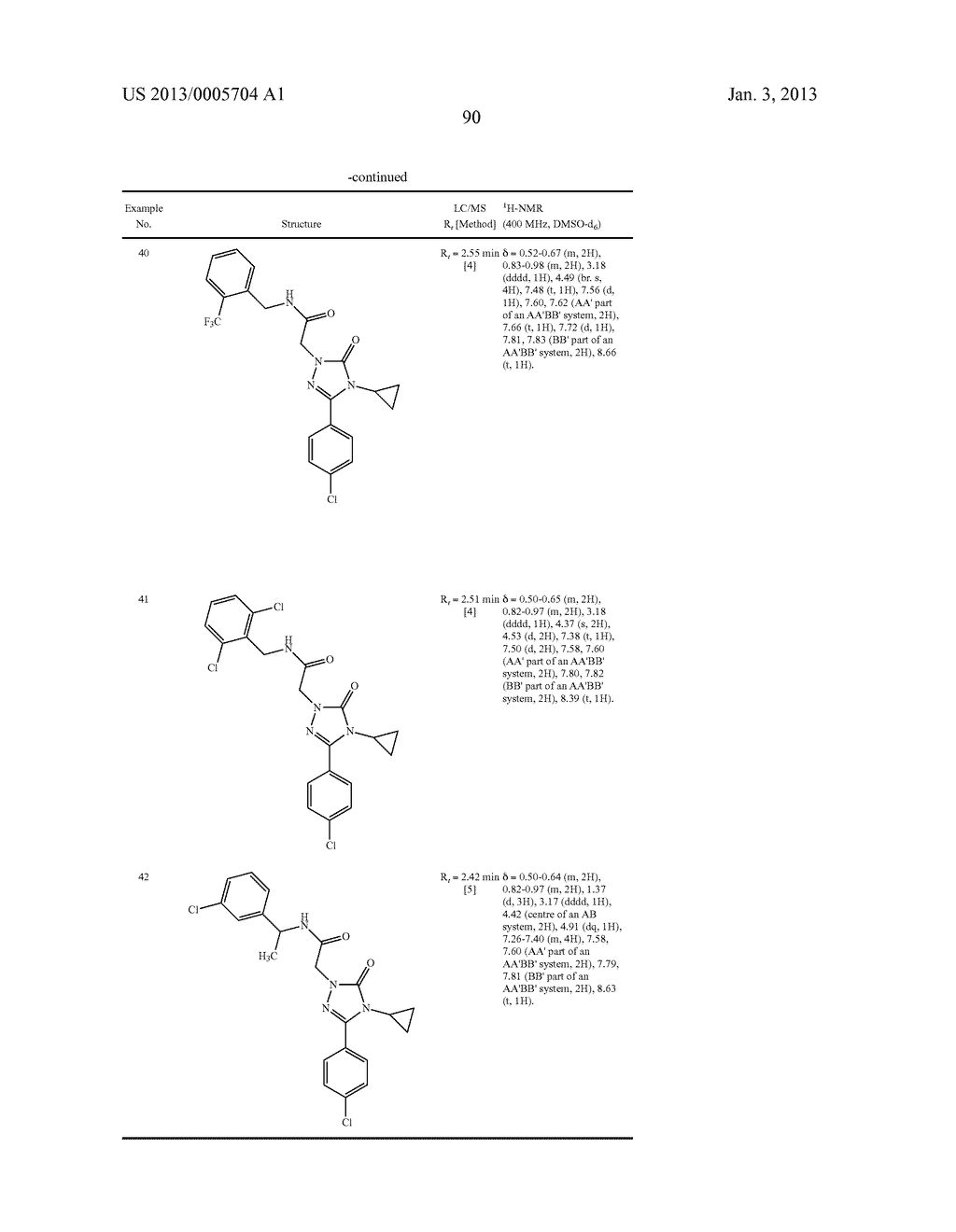 SUBSTITUTED ARYLIMIDAZOLONE AND TRIAZOLONE AS INHIBITORS OF VASOPRESSIN     RECEPTORS - diagram, schematic, and image 91