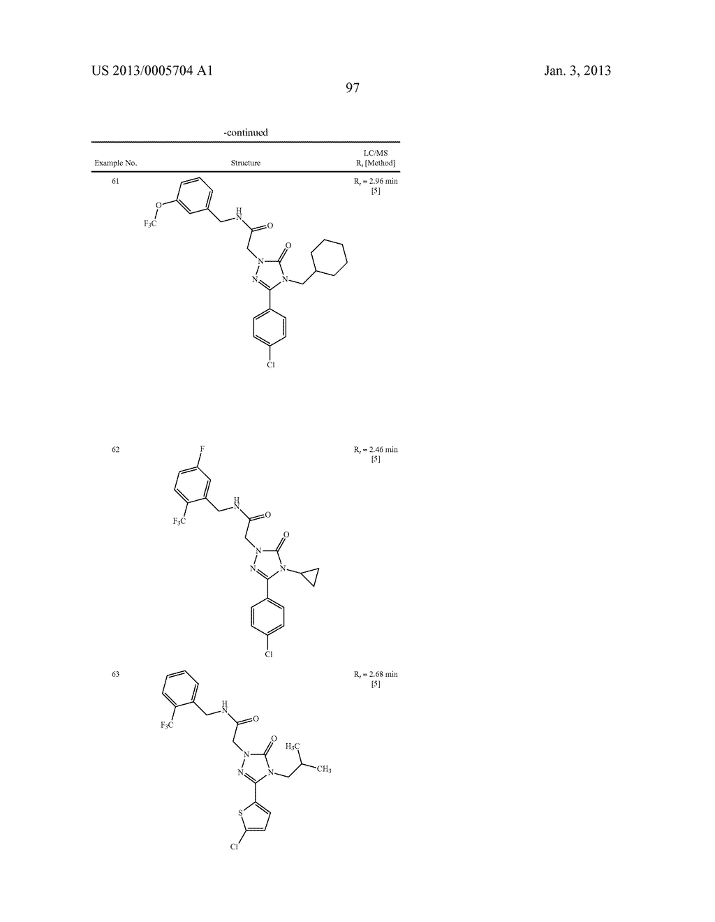 SUBSTITUTED ARYLIMIDAZOLONE AND TRIAZOLONE AS INHIBITORS OF VASOPRESSIN     RECEPTORS - diagram, schematic, and image 98