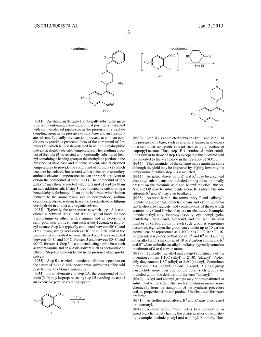 SYNTHESIS OF A NEUROSTIMULATIVE PIPERAZINE - diagram, schematic, and image 08