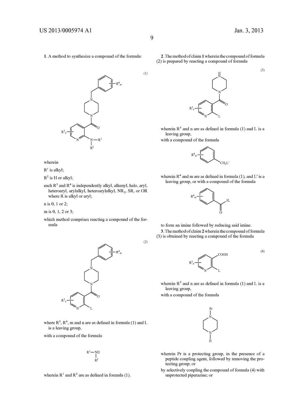 SYNTHESIS OF A NEUROSTIMULATIVE PIPERAZINE - diagram, schematic, and image 14