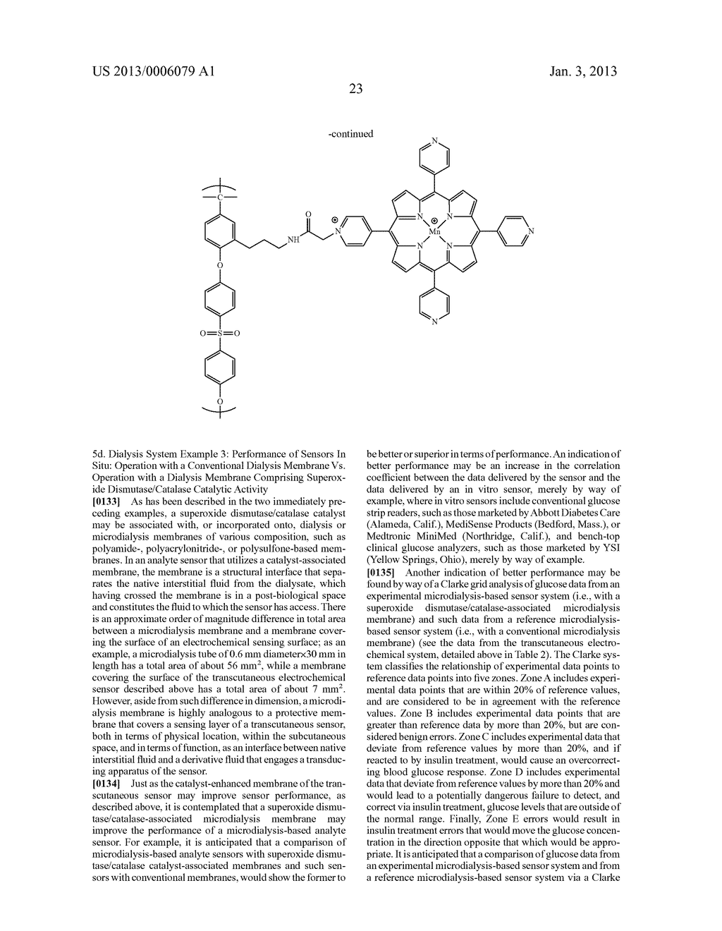 Analyte Sensor, and Associated System and Method Employing a Catalytic     Agent - diagram, schematic, and image 35