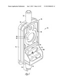 FLOW STOP PROTECTIVE MEANS FOR A FLUID DELIVERY DEVICE OF A MEDICAL PUMP diagram and image
